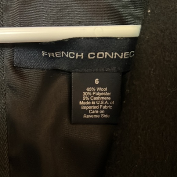 Women’s French Connection Black Wool Dress - Picture 2 of 2